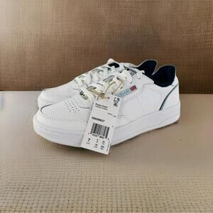 Reebok Mens Phase Court Sneakers US 7 White Training Walking School Shoes